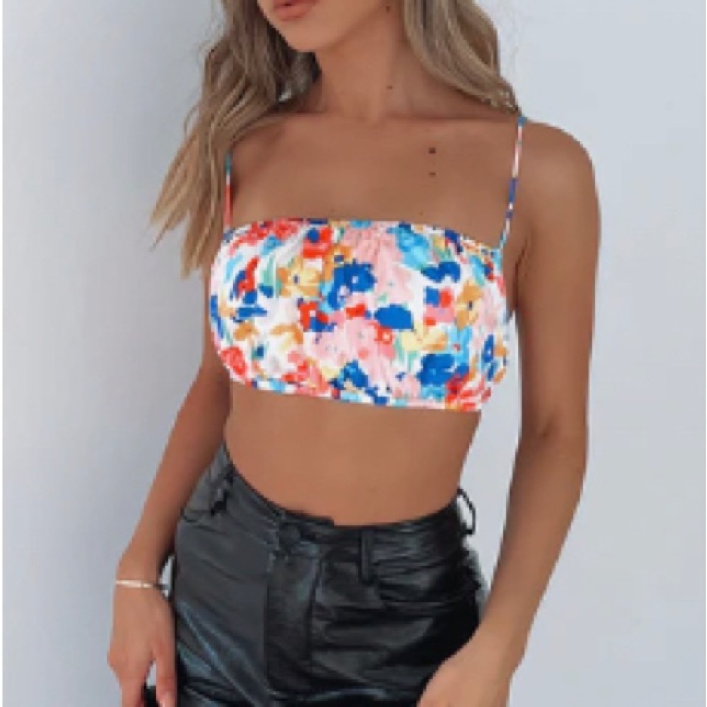 WHITE FOX BOUTIQUE Make It Come True Crop Top
